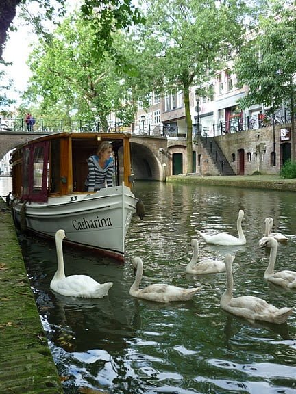 Salonboot grachten Utrecht
